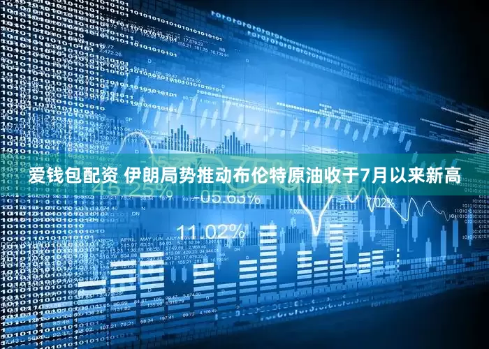 爱钱包配资 伊朗局势推动布伦特原油收于7月以来新高